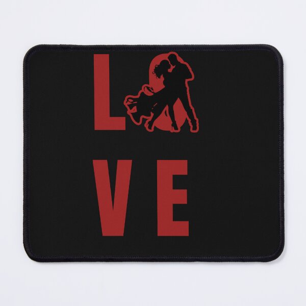 Item preview, Dance lovers quotes design gif in red letters designed and sold by La Loca.