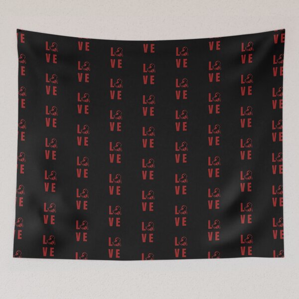 Item preview, Dance lovers quotes design gif in red letters designed and sold by La Loca.