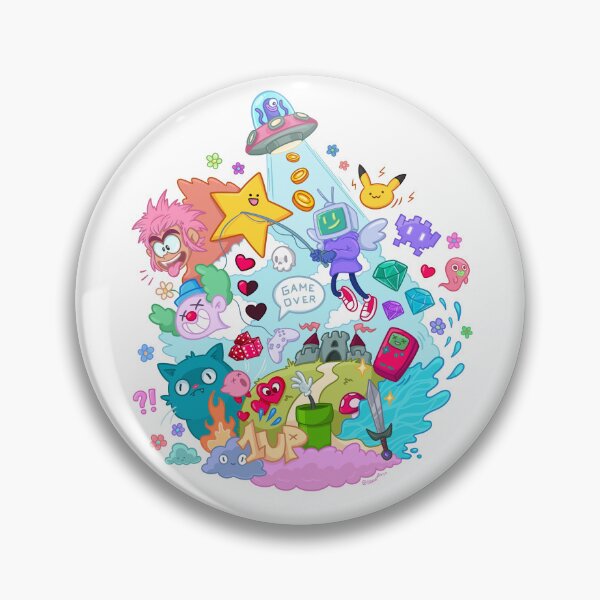 Item preview, Video Game Doodle Cloud designed and sold by Drawingvild.