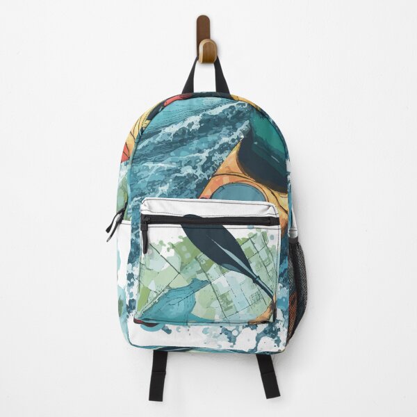 Item preview, Kayak paddler on field trip designed and sold by Kajakfoto.
