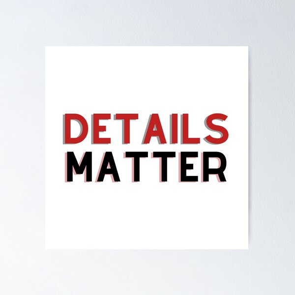 Item preview, Details Matter Jack Reacher Quote designed and sold by mwagie.