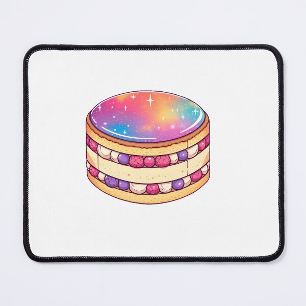 Item preview, Celestial Berry Layer Cake with Cosmic Glaze designed and sold by UmbrellaStudio1.