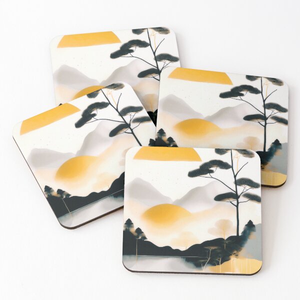 Item preview, Japandi Style Art Print designed and sold by FocalFrenzy.
