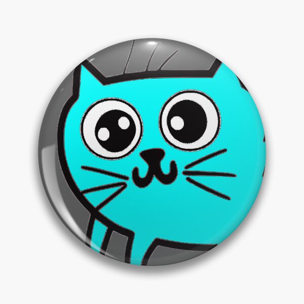 Item preview, Nope cat blue designed and sold by SoulOfTrees.