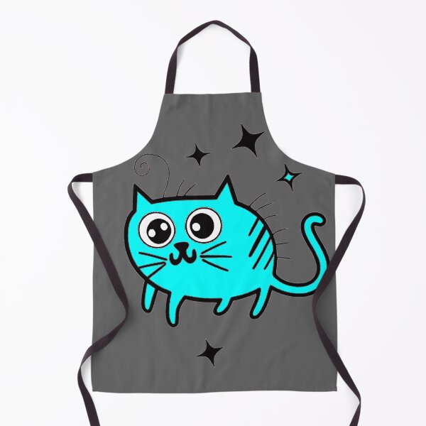Item preview, Nope cat blue designed and sold by SoulOfTrees.