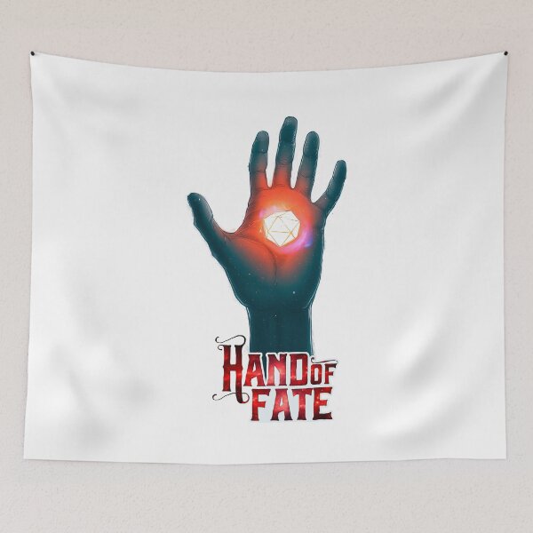 Item preview, Hand of Fate, RPG hand with 20 sided dice  designed and sold by Silurostudio.