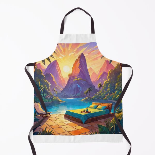 Aperçu de l'œuvre Pixelated Ember Zenith créée et vendue par DreamBackDrops.
