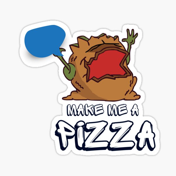 Item preview, zoombinis " Make me a piza" design designed and sold by amazplace.