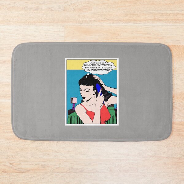 Item preview, Marriage is a wonderful institution, but who wants to live in an institution? - Vintage comic art designed and sold by Alex Starcatcher.