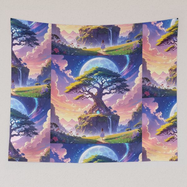 Item preview, Mythical Astral Melodies designed and sold by DreamBackDrops.