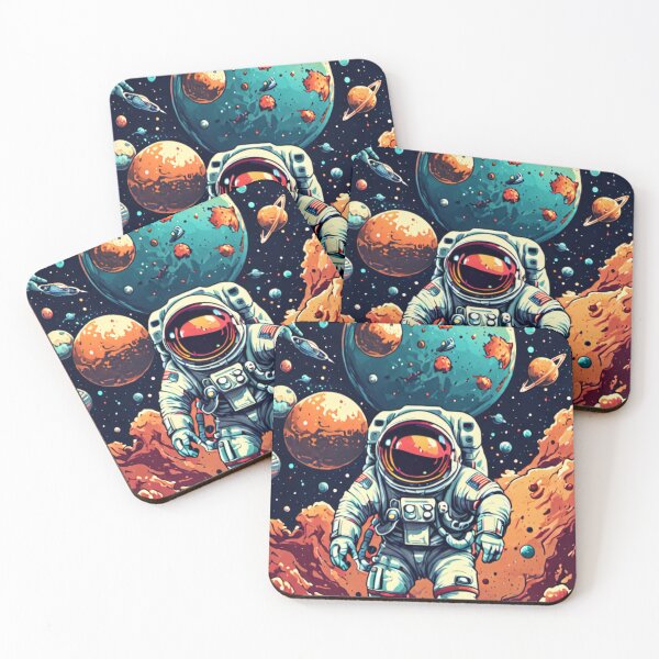 Aperçu de l'œuvre Astronaute américain créée et vendue par MeraStyle.