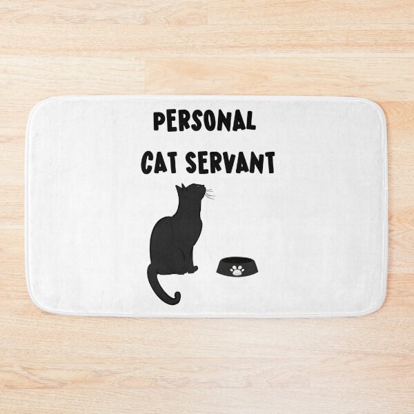 Item preview, Funny Black Cat Personal Servant  designed and sold by ArtFromBeyond.
