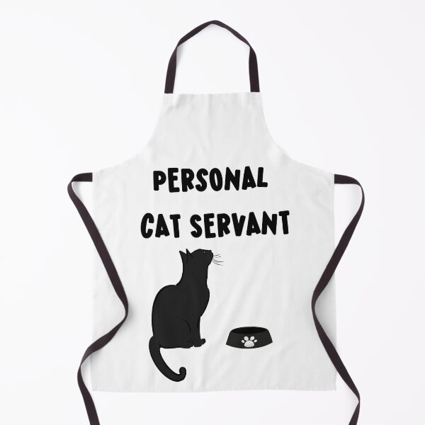 Item preview, Funny Black Cat Personal Servant  designed and sold by ArtFromBeyond.