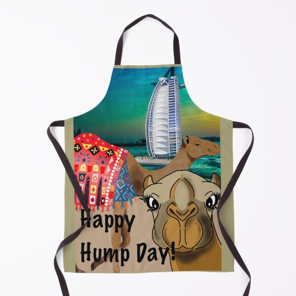 Item preview, Happy Hump Day camel greeting sticker designed and sold by mazarte.