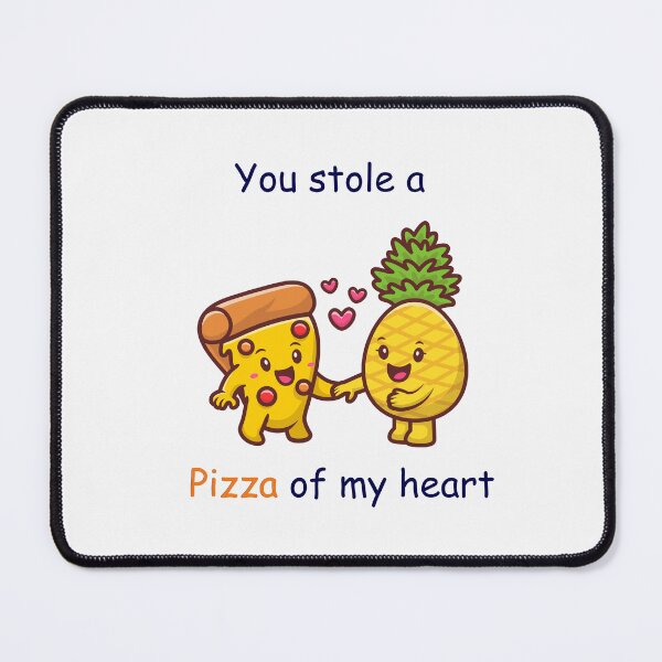 Item preview, Funny Love Pun - You stole a Pizza of my heart  designed and sold by PurpleWay.
