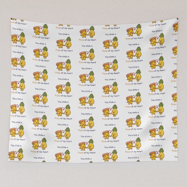 Item preview, Funny Love Pun - You stole a Pizza of my heart  designed and sold by PurpleWay.