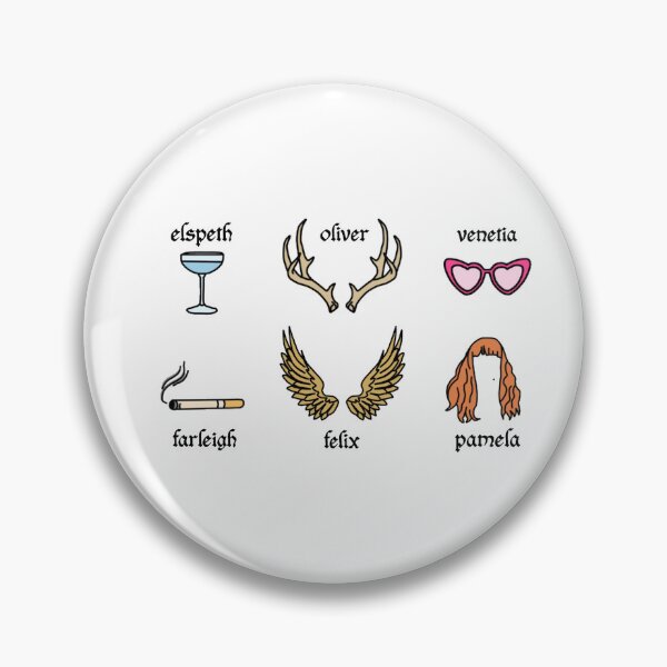 Item preview, Saltburn character signature object print designed and sold by poodlehaired.