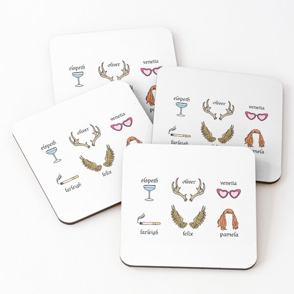 Item preview, Saltburn character signature object print designed and sold by poodlehaired.