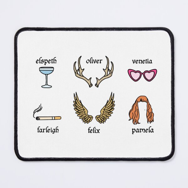 Item preview, Saltburn character signature object print designed and sold by poodlehaired.