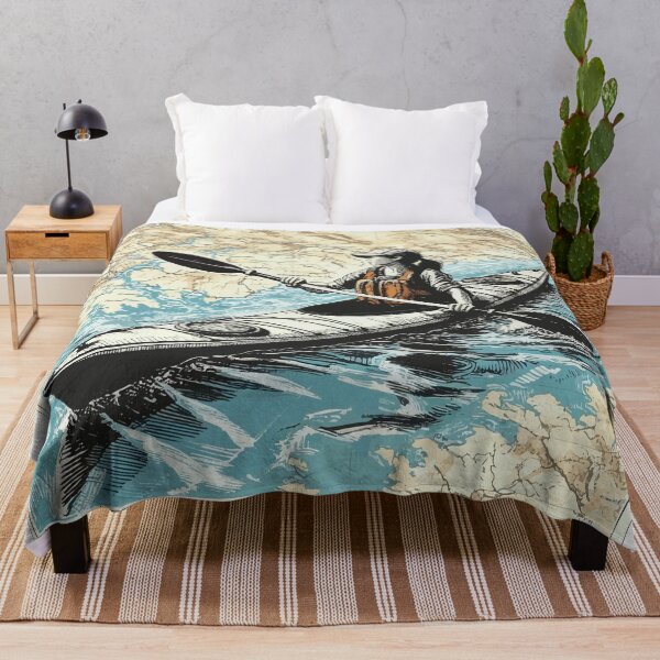 Item preview, Kayak paddler on field trip designed and sold by Kajakfoto.
