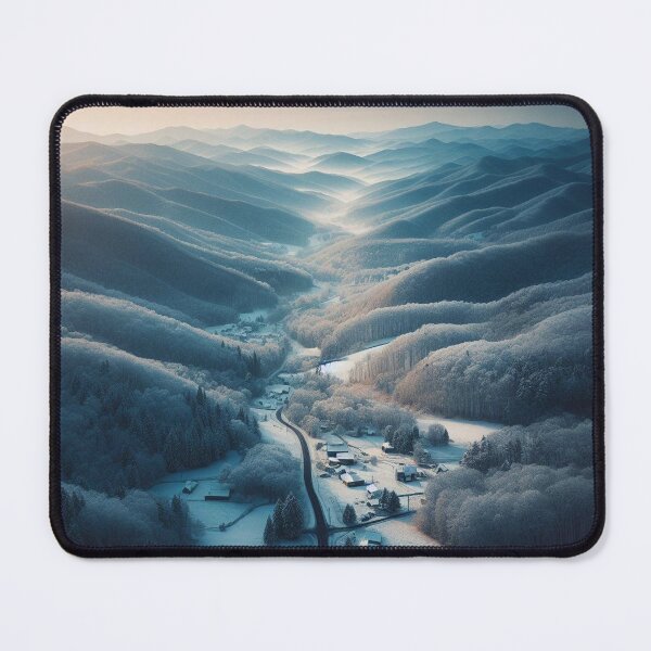 Item preview, Rugged Mountain Town designed and sold by ImagineImages.