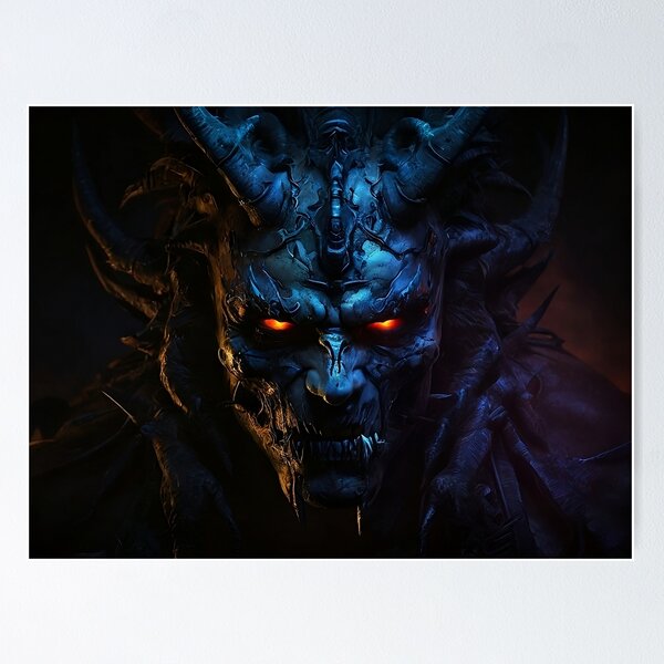 Item preview, Demonic Visage: Face of the Abyss designed and sold by DarkJuliettes.