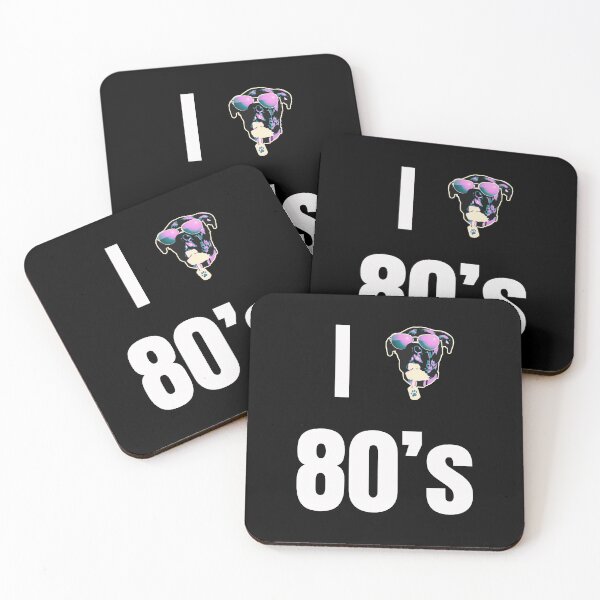 Item preview, I Heart 80's - Paul Rockford Mutt Mascot Style designed and sold by RockfordPaul.