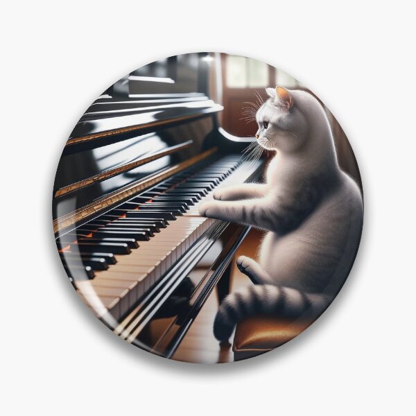 Artikelvorschau, Musical Whiskers: Die Klavierserenade einer Katze entworfen und verkauft von catontheroof.