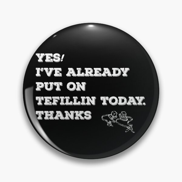 Item preview, Yes! I’ve already put on tefillin today. Thanks #tefillin designed and sold by Otakurypto.