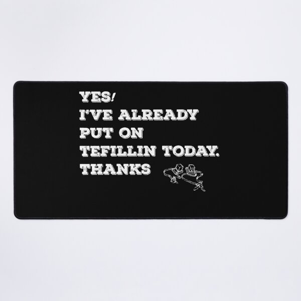 Item preview, Yes! I’ve already put on tefillin today. Thanks #tefillin designed and sold by Otakurypto.