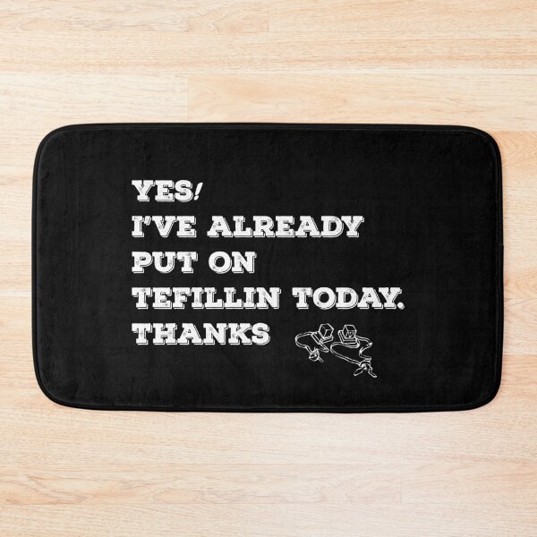 Item preview, Yes! I’ve already put on tefillin today. Thanks #tefillin designed and sold by Otakurypto.