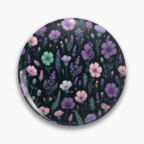 Item preview, Lavender and Carnation Flowers ; Floral Pattern designed and sold by PatternInArt.