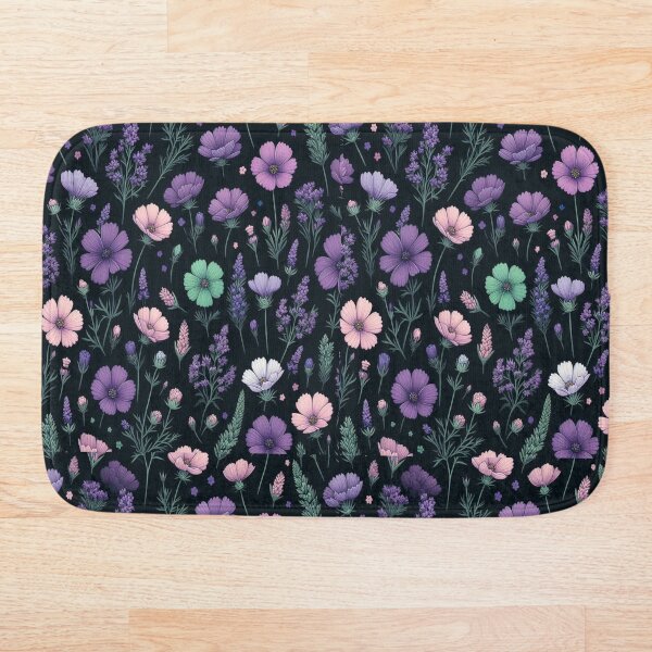 Artikelvorschau, Lavendel- und Nelkenblüten; Blumenmuster entworfen und verkauft von PatternInArt.