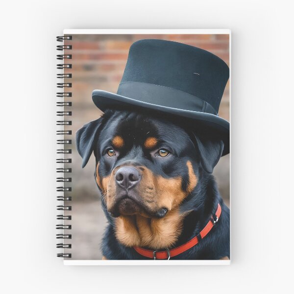 Item preview, Rottweiler in a top hat VIII designed and sold by BlacCollection.