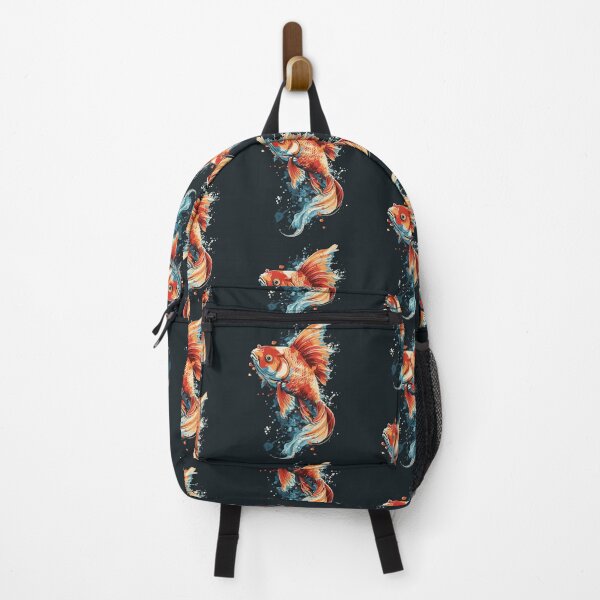 Item preview, Majestic Koi - Dynamic Watercolor Fish Illustration designed and sold by Sir Meow Meow.