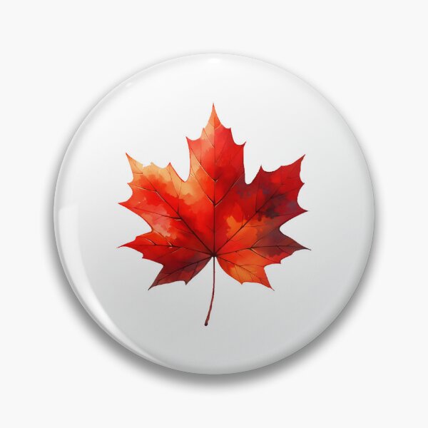 Artikelvorschau, Autumn Maple Leaf in Watercolor entworfen und verkauft von UmbrellaStudio1.