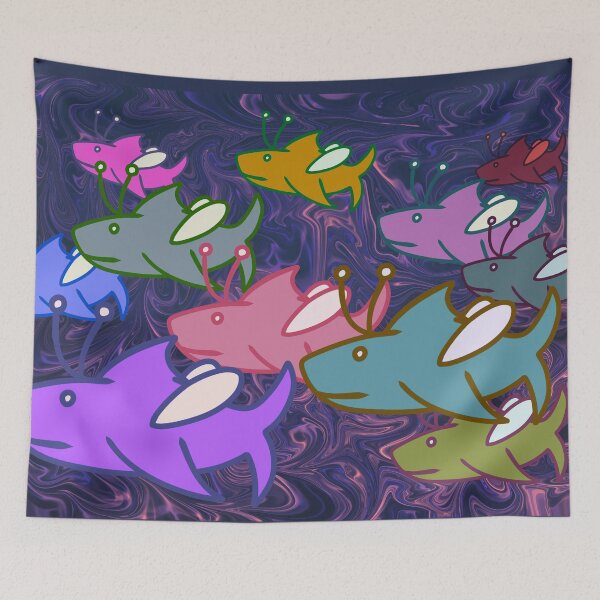 Item preview, Shark Fairy Frenzy designed and sold by Kenvas-Studios.