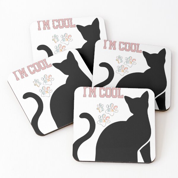 Item preview, I have a street cat that thinks I am cool. designed and sold by ImagineYourART ⭐️⭐️⭐️⭐️⭐️.