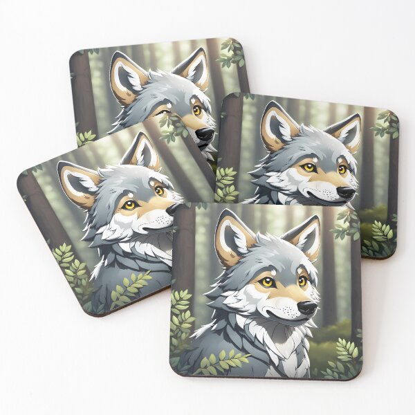 Item preview, Cute Chibi Wolf  designed and sold by AICreativeArts.
