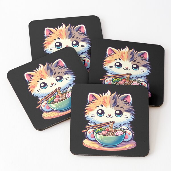 Item preview, Kitty's Dinner designed and sold by czarnyfeniks.