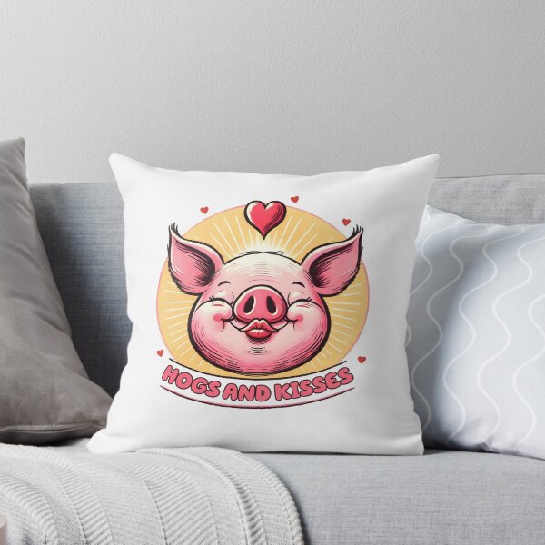 Item preview, Valentines Day 2024 Hogs And Kisses designed and sold by EXON-Publishing.