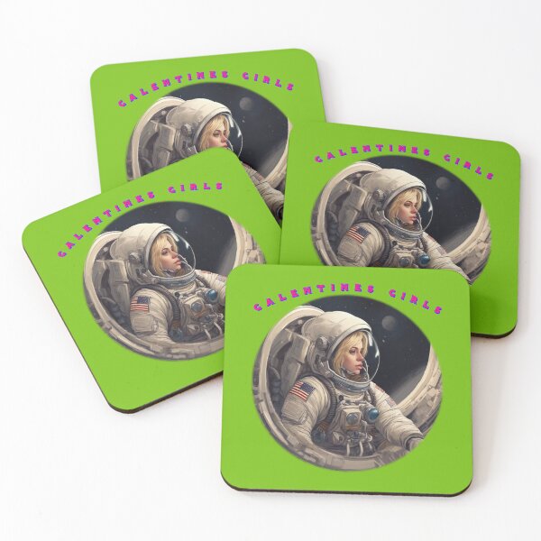 Item preview, Galentines girls thoughtful spacewoman designed and sold by sailorsam1805.