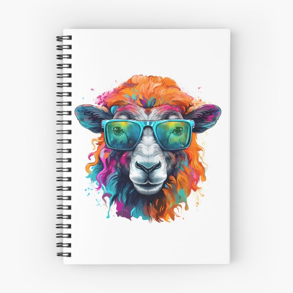 Item preview, Colorful sheep with glases designed and sold by ZefirDesign.