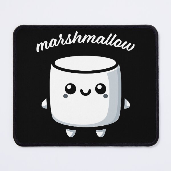 Item preview, Kawaii small white marshmallow designed and sold by Wheekly Designs.