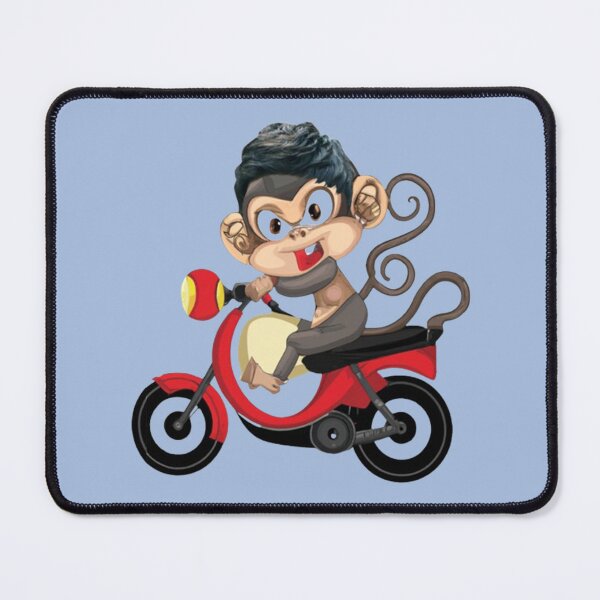 Item preview, Crazy Motorcycler Monkey designed and sold by myfavoritegifts.