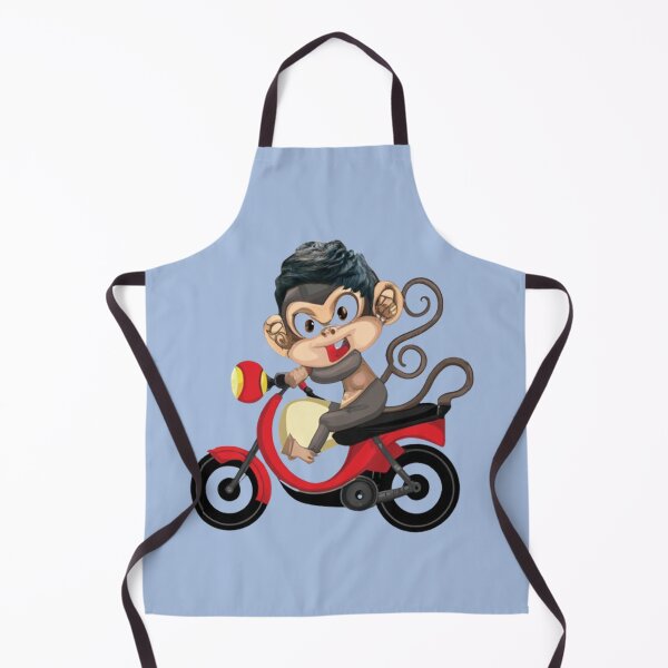Item preview, Crazy Motorcycler Monkey designed and sold by myfavoritegifts.