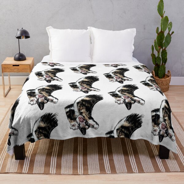 Item preview, Yawning, spotted cat - for slow life and cat lovers designed and sold by StalmaskyArt.