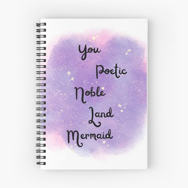 Item preview, You Poetic Noble Land Mermaid designed and sold by ARTX4ART.