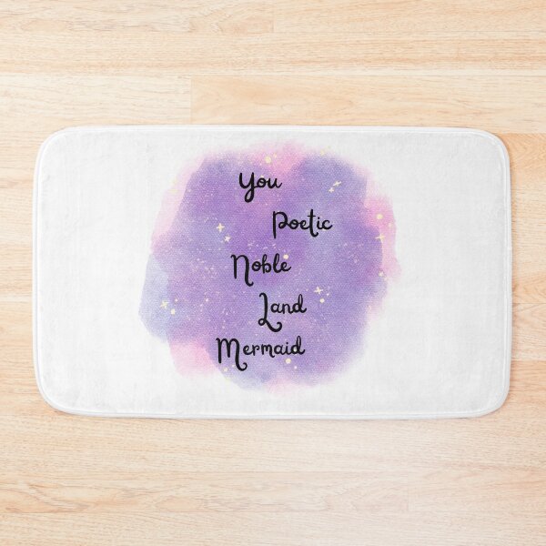 Item preview, You Poetic Noble Land Mermaid designed and sold by ARTX4ART.