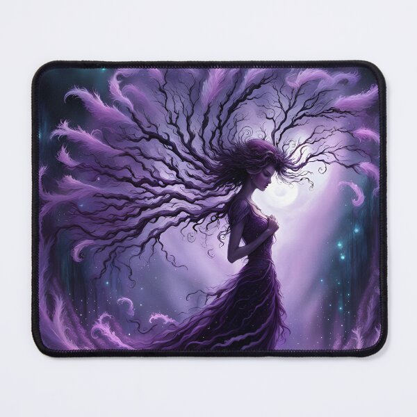 Item preview, Purple Plume Tree Fairy - Changeling designed and sold by Bright-Moonrise.